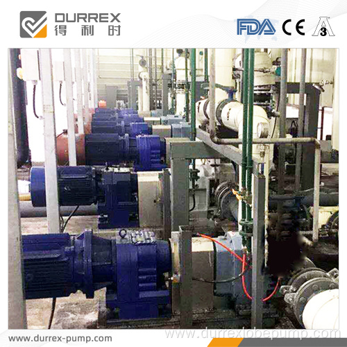 Starch Slurry Rotary Lobe Pumps in Paper-making Industry